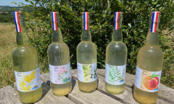 Ferme Sinsac - Assortiment de Pétillants (lot de 2 x 3 saveurs) sans alcool