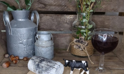 Boutique Boisette - Bûchette pur vache cendrée 190g