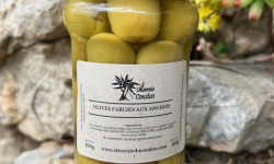 L’Oliveraie du Coudon - OLIVES FARCIE AUX ANCHOIS 290gr