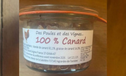 Des Poules et des Vignes à Bourgueil - Effiloché de Canard
