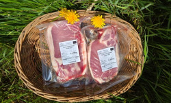 Ferme du Groin à L’Airbe - Côtes de porc plein air bio x2