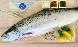 La Criée d'à Côté - Saumon de France - Pièce de 2 à 3 kg - Vidé - Elevage
