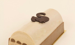 Sÿba - Glaces végétales - Bûche Glacée Végétale de Noël - 8x Noisette & Chocolat