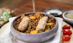 Maison Micouleau - Lentilles aux saucisses barquette 300g