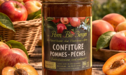 Pom Bio Berger - Confiture Pommes-Pêches Bio