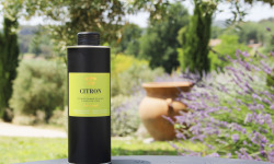 Moulin à huile Bastide du Laval - Huile d'olive au citron 50cl bidon