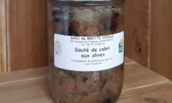 Gaec de Brette Vieille - Sauté de cabri aux olives - 700g