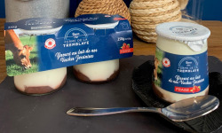 Ferme de La Tremblaye - 2 yaourts fraise