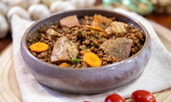Maison Micouleau - Petit salé et saucisse confite maison aux lentilles vertes bocal 320g snacking