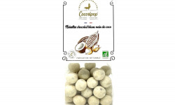 Cocoripop - Noisettes chocolat blanc noix de coco - 100g