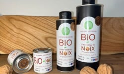 La Noyeraie des Borderies - HUILE VIERGE DE NOIX BIO 1ère PRESSION À FROID - 10 cl