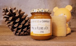 Les Butineuses de Champigny - Miel de Fleurs d'Eté BIO - 250g