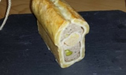Ferme de Montchervet - Pâté En Croûte Au Foie Gras Apéritif, 400g