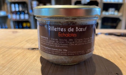 La Ferme de Bray - Rillettes de boeuf Echalotes - 180g