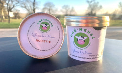 Glaces de Meuse - Lot P'tits Pots "Noisette" - Crème glacée (90gr)