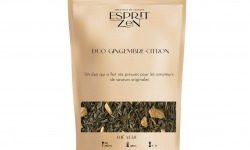 Esprit Zen - Thé Vert "Duo gingembre citron" - gingembre - citron - Sachet 100g
