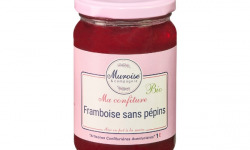 Muroise et Compagnie - Confiture de Framboise Bio (Sans Pépins) - 350 gr
