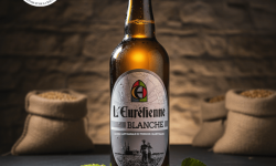 Bière L’Eurélienne – Brasserie de Chandres - BIERE BLANCHE 75CL L'Eurélienne