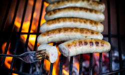 Traiteur Gourmet d'Alsace - Saucisses blanche façon Tarte Flambées
