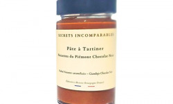 Secrets Incomparables - Pâte à Tartiner Noisettes du Piémont IGP Chocolat Noir 200g