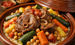 Le Paradis d'Escargot - Couscous agneau fondant et légumes pour 5 personnes surgelé
