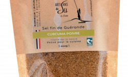 Artisans du Sel - Sel de Guérande au Curcuma-poivre 200g x 12