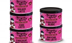 La Brigade des Epices - Lot de 5 preparations pour boissons chaudes