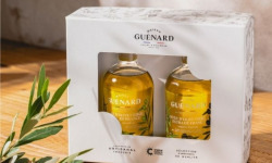 Huilerie Maison Guénard - COFFRET CADEAU HUILE D'OLIVE  FRANCE - 2x24 CL AGLANDAU/TANCHE