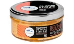 Pisciculture des eaux de l'Inval - Rillettes de Truite Fumée - 130 gr
