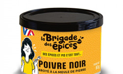 La Brigade des Epices - Poivre noir concassé à la meule de pierre - 80g