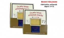 Saveurs & Traditions Berry-Sologne - Pâte brisée fraîche 500g