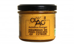 CLAC Conserverie - Houmous pois chiches au citron bio 100g