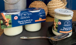 Ferme de La Tremblaye - 2 yaourts saveur abricot