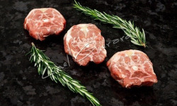 Boucherie Charcuterie Traiteur Lionel Ghérardi - Collier d'Agneau en tranche Label Rouge - 500g