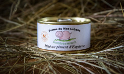 La Ferme du Mas Laborie - Pâté au piment d'Espelette - 190 g