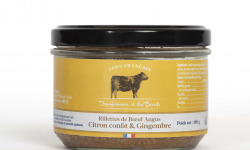 Des Hommes et des Boeufs - Rillettes de bœuf Angus au citron confit et gingembre x 12