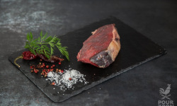 Nature viande - Pavé de boeuf rond de tranche grasse  maturé 4 semaines Bio ***(race limousine) - 500g