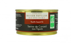 Maison PAPILLON - Artisan depuis 1955 - Terrine BIO de Canard aux Figues 130g