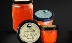 Caviar Perle Noire - Œufs de Truite Arc-en-Ciel - 500g