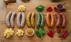 Le Cochon Sans Cochonnerie - Colis barbecue sans nitrite - 1.92kg - 24 saucisses variées