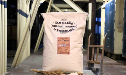 Moulins de Versailles - Farine De Blé Complète Intégrale T150 - 25kg