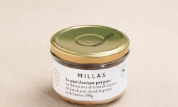 Maison Millas - Terrine De Pâté Pur Porc - 180g