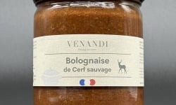 Venandi Sauvage par Nature - Bolognaise de Cerf sauvage