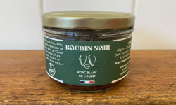 Elevage Les Blancs de l'Ouest - Pâté de boudin noir - Conserve stérilisée 180g