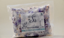 Artisans du Sel - Fleur de Sel de Guérande au citron et pétales de Bleuets x 14