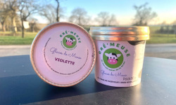 Glaces de Meuse - P'tit Pot "Violette" - 90gr