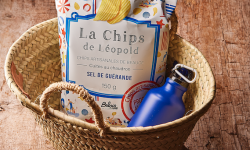 Chips BELSIA - La chips de Léopold - Sel de Guérande - ondulée - 150gr x 10