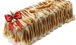 Traiteur Gourmet d'Alsace - Omelette Norvégienne glacée vanille bourbon de Madagascaret meringue flambée 12 à 14 pers