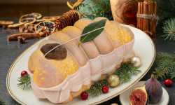 Maison Lascours - [Précommande] Rôti de Chapon Fermier farce aux Figues - 2kg