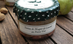 Les Moulins Aufiés - Terrine de magret de canard  au poivre vert 180g